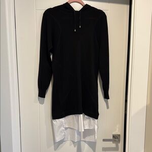 Twin-Set Black and White Layered Dress-M